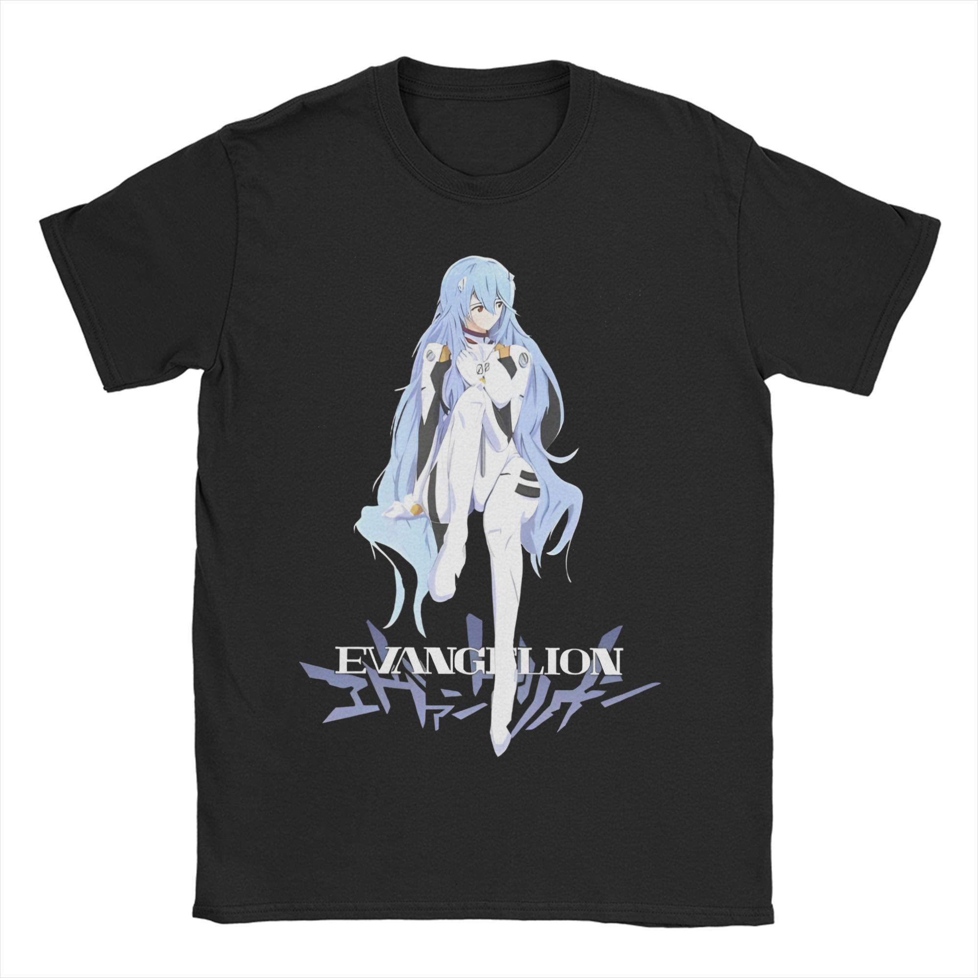 Anime Cosplay Idea - EVA Rei Ayanami T-shirt voor heren