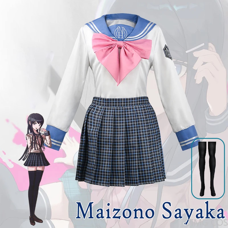 Anime Cosplay Jumpsuit - Maizono Sayaka Cosplay Kostuum Anime Super