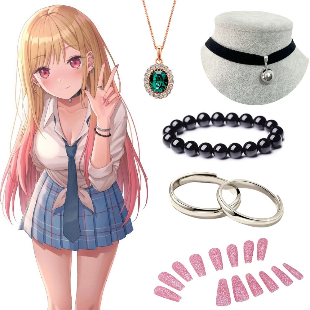 Kitagawa Anime Cosplay - Kitagawa Marin Oorbellen Ketting My Dress