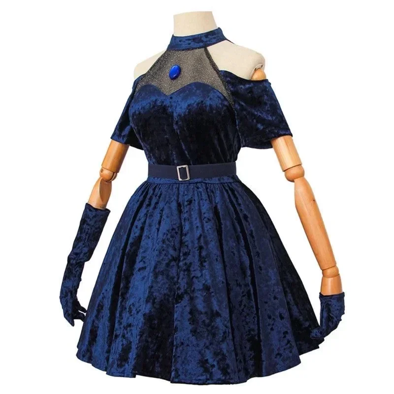 Mizi Cosplay Kostuum Anime Ali - Anime Cosplay Blue Hair recensie en prijs