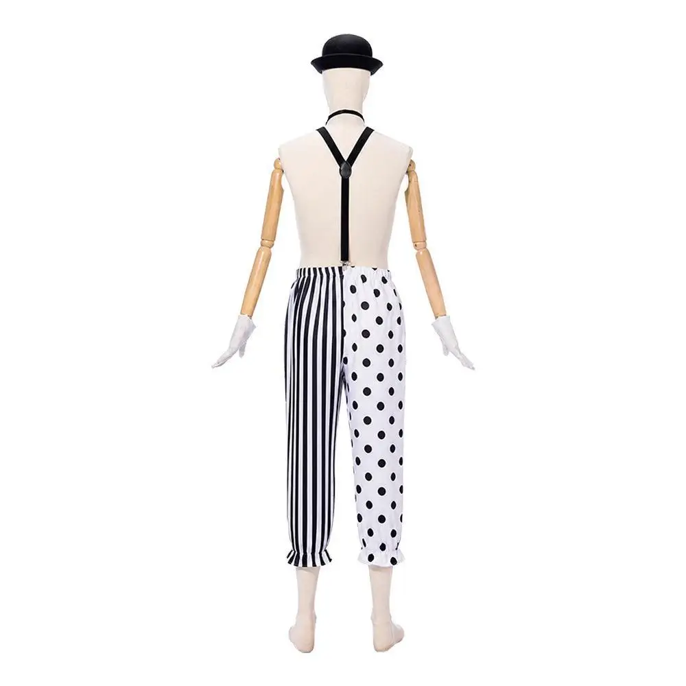 Zwart-wit Mime Clown Koppelset - Anime Cosplay Couple recensie en prijs