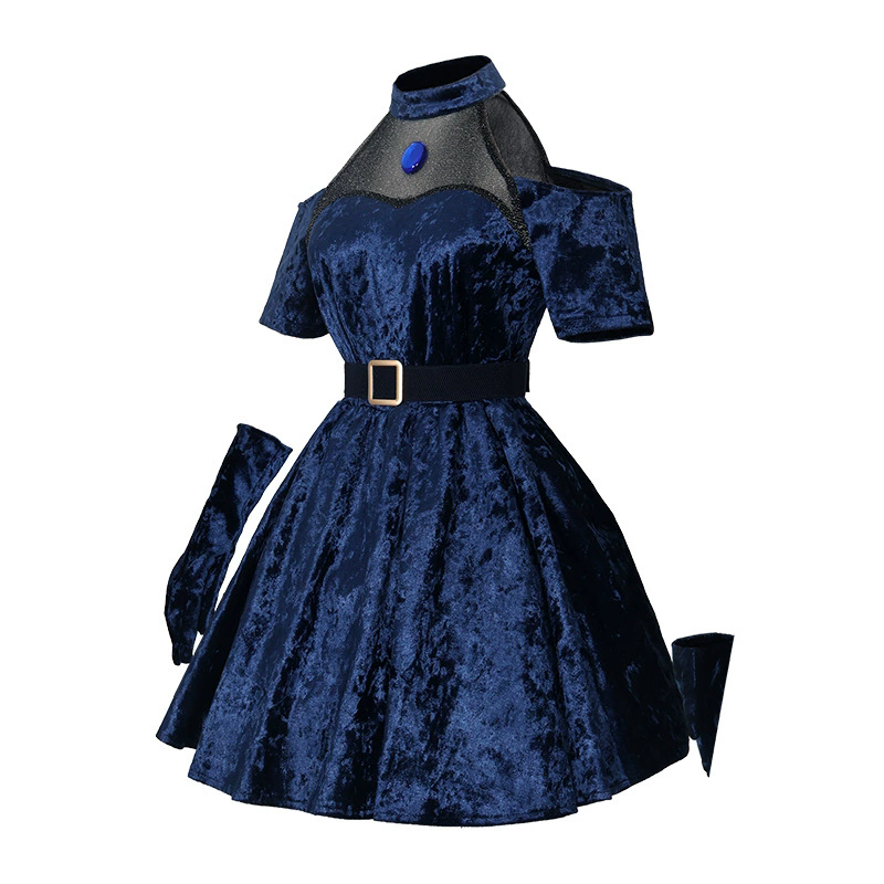 Mizi Cosplay Anime Alien Tonee - Anime Cosplay Blue Hair recensie en prijs