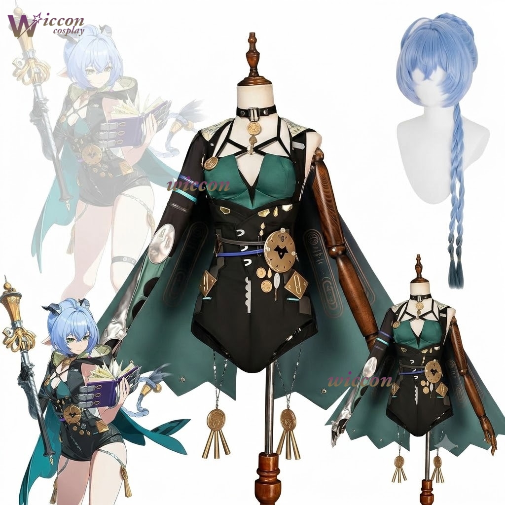 Zenless Zone Zero Lucia Elowen - Anime Cosplay Blue Hair recensie en prijs