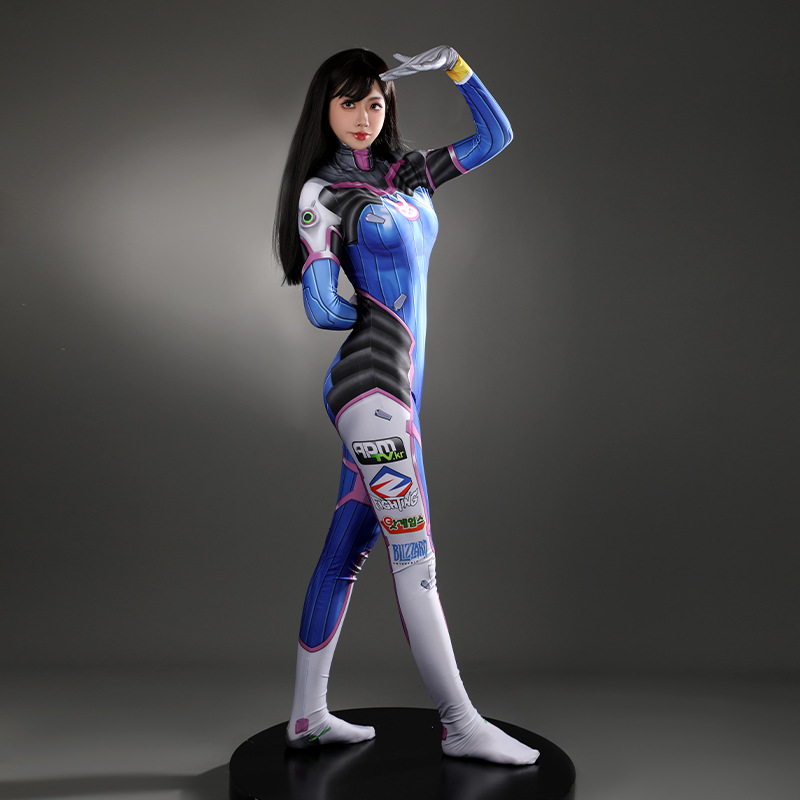 Vrouwen Dva Cosplay Complete O - Anime Cosplay Jumpsuit recensie en prijs