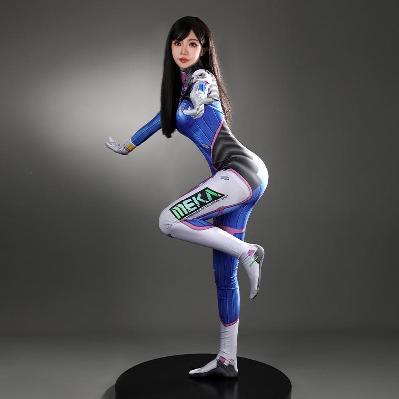 Vrouwen Dva Cosplay Complete O - Anime Cosplay Jumpsuit recensie en prijs