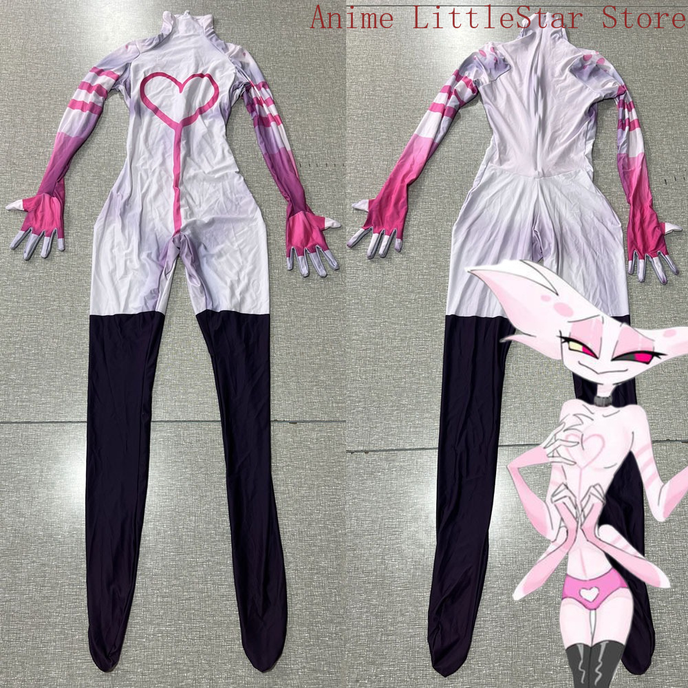Anime Angel Dust Game Cosplay  - Anime Cosplay Jumpsuit recensie en prijs