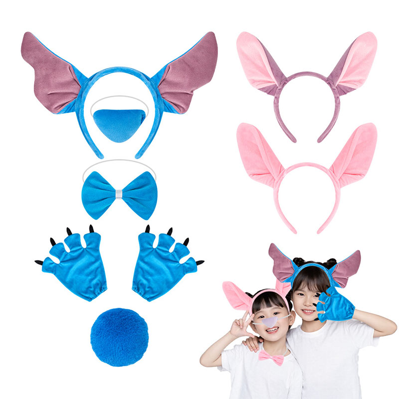 Stitttches Angel Hoofdband Mul - Anime Cosplay Blue Hair recensie en prijs